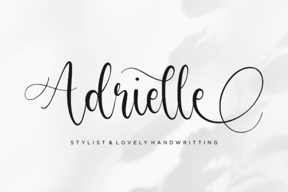 Adrielle: How a Handwritten Font Transformed My Campaign Design Workflow