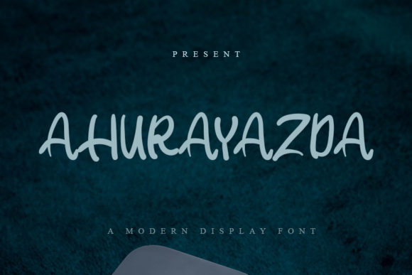 Ahurayazda: A Modern Handwritten Font for Editorial Design