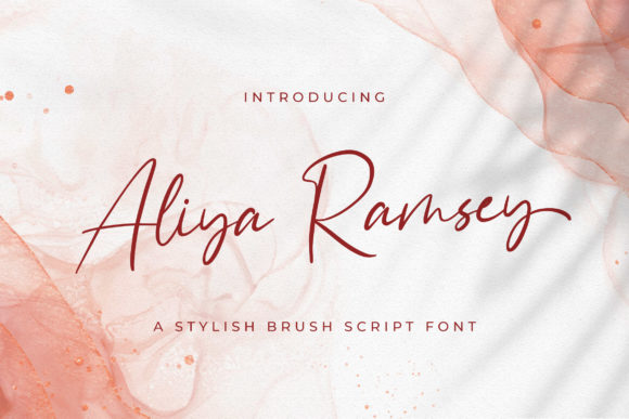 Aliya Ramsey: A Premium Script Font for Campaigns