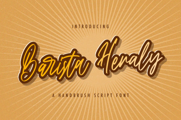Barista Heraly: The Elegant Script Font for Marketers