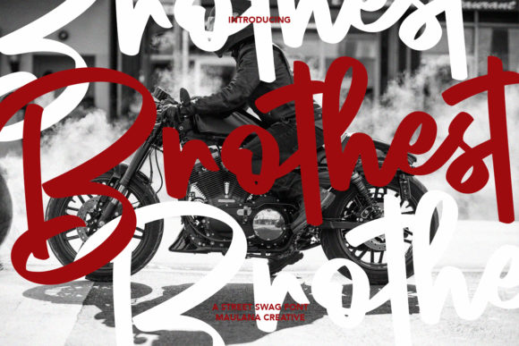 Brothest: A Bold Display Font for Editorial Impact