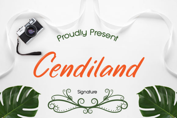 Cendiland: A Timeless Handwritten Font for Crafters and Makers
