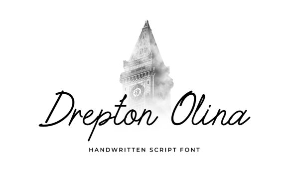 Drepton Olina: A Handwritten Font That Elevates Campaign Visuals with Romantic Charm