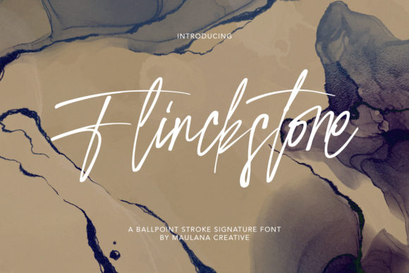 Flinckstone: A Sweet & Versatile Script Font for Crafters and Makers