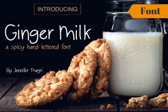 Ginger Milk: A Handwritten Font for Your Brand