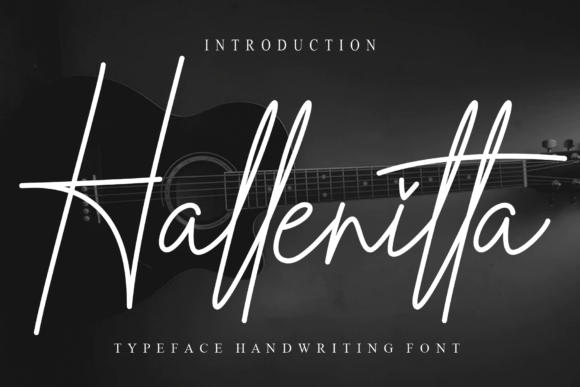 Hallenitta: A Thin Script Font for Modern Branding