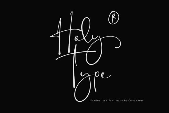 Holy Type: A Luxury Handwritten Font for Branding