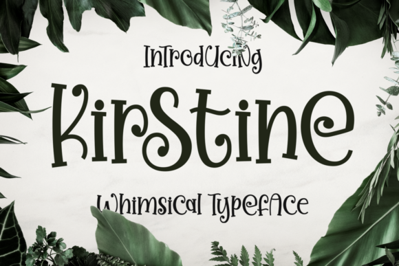 Kirstine: A Quirky Handwritten Font for Business Branding