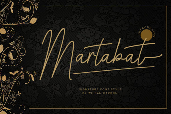 Martabat: A Stylish Handwritten Font for Modern Web Design