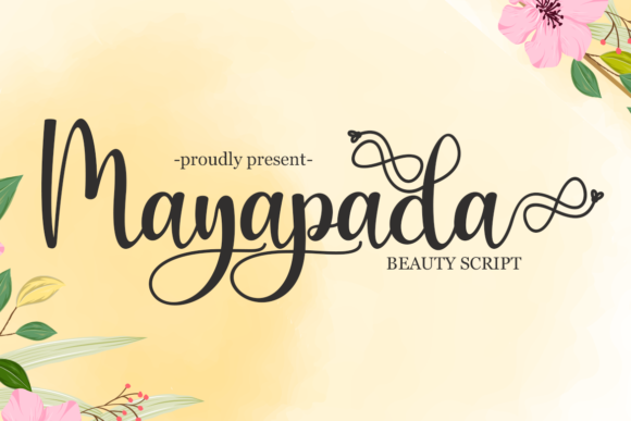 Mayapada: A Handwritten Script Font for Romantic, Elegant Branding