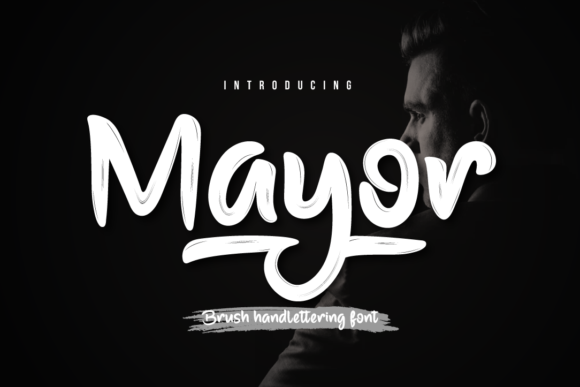 Mayor: A Handwritten Font for Crafters
