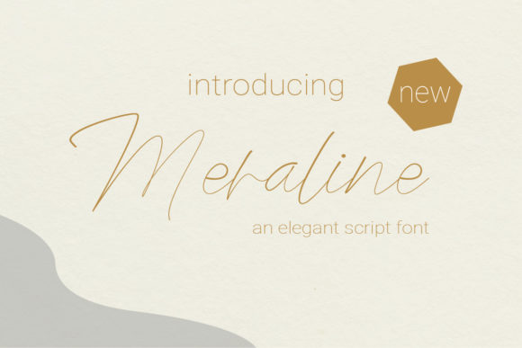 Meraline: The Delicate Script Font That Elevates Handmade Design