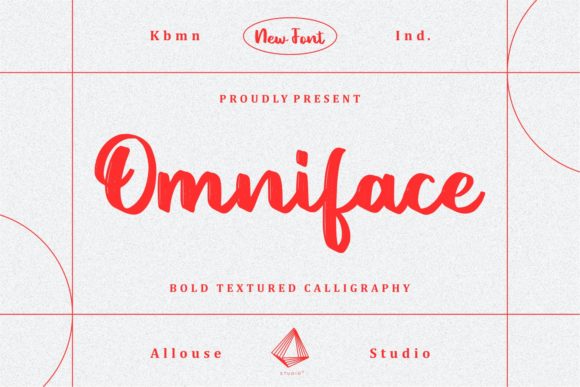 Omniface: A Charming Script Font for Editorial and Digital Design