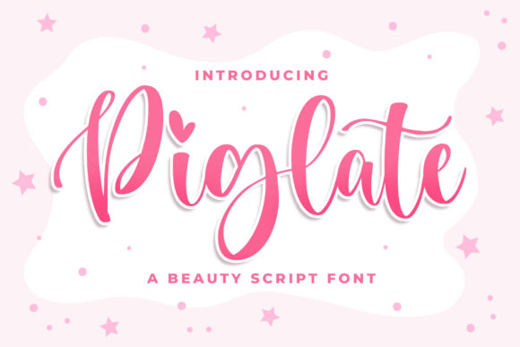 Piglate: The Handwritten Font for Bold Campaigns