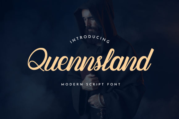 Quennsland: A Refined Handwritten Font for Modern Web and Brand Design