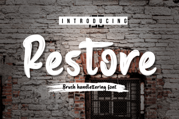 Restore: A Handwritten Font for Authentic Branding