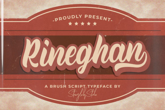 Rineghan: A Bold Script Font for Modern Web Design