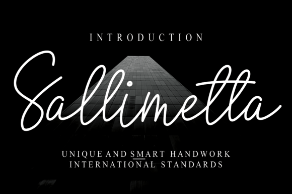 Sallimetta: A Clean Handwritten Font for Campaigns