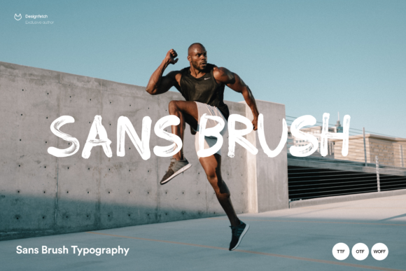 Sans Brush: A Bold Handwritten Font for Modern Web Design