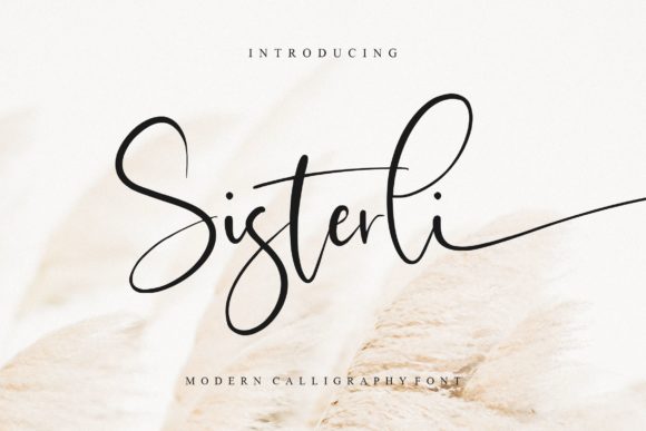 Sisterli: The Elegant Script Font for Campaigns