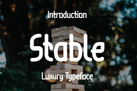 Stable: A Handwritten Font for Editorial Design