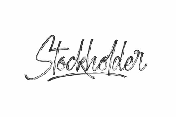 Stockholder: How a Textured Brush Font Can Elevate Your Campaign Typography